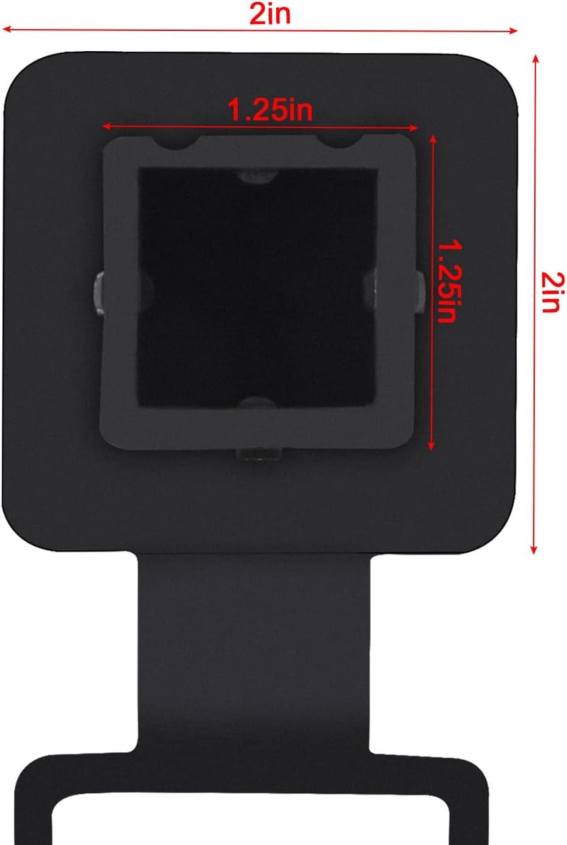 AiTrip 1 1/4 Inch (1.25 Inch) Trailer Hitch Cover Plug Insert Rubber Hitch Plug Fits 1.25 Inch Receivers for Subaru Jeep 2PACK (2 Pack) - Image 2